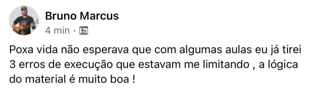 Depoimento original de aluno 01 publicado pelo Alabama